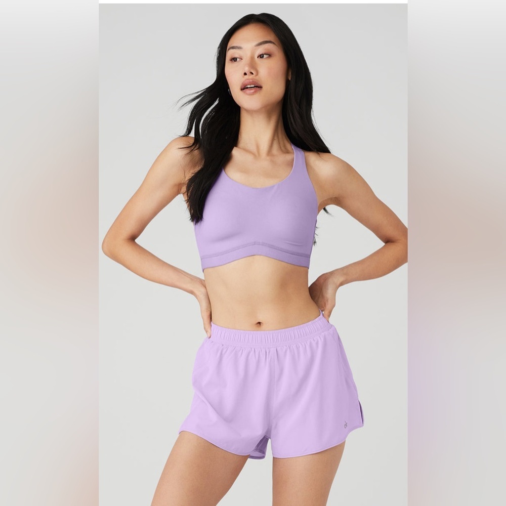 ALO Yoga Lavender Sports Bra